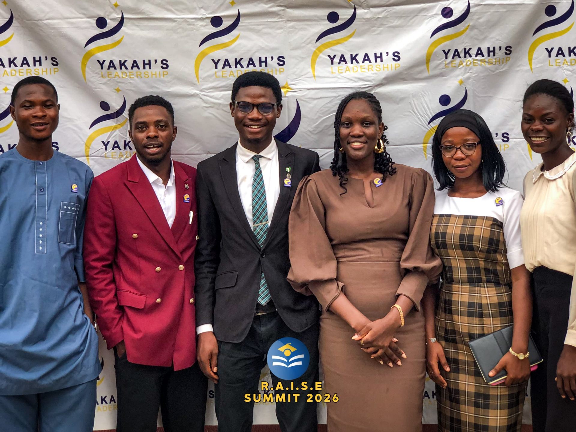 Young African emerging leaders in a leadership development session